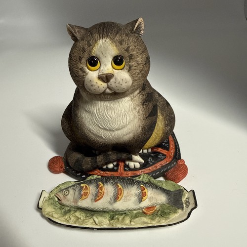 Comic and curious cats fat - and,
