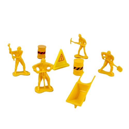 Pieces construction cake - 8,