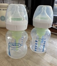 Dr. Brown’s Natural Flow Anti-Colic Options+ Wide-Neck Baby Bottle, 150ml (x2)