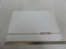 Original production brochure - original,