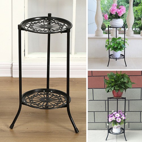 Tier metal iron flower plant - 2,