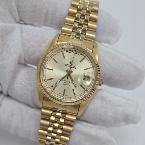 Vintage elgin men quartz - vintage, men’s