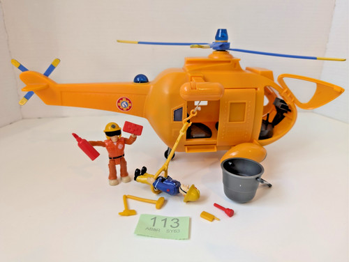 Fireman sam helicopter wallaby - fireman,