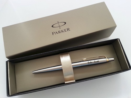 Personalised engraved parker - engraved,