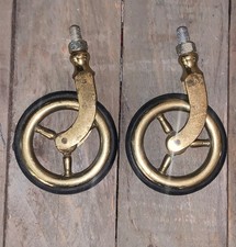 2 Original Vintage Brass