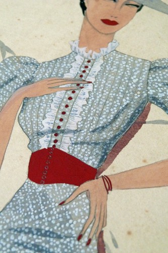 Original 1930s fashion - original,