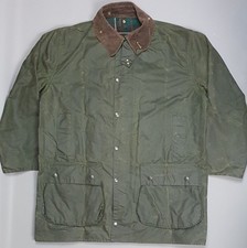 Barbour A400 Northumbria Wax Jacket Vintage Sage Green C44 / XL