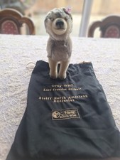 STEIFF 666995 THE GRAY WOLF 26CM 2003 LIMITED EDITION MOHAIR