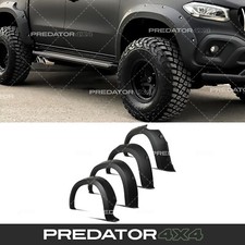 MATTE BLACK BOLT ON LOOK WHEEL ARCHES FENDER FLARES FOR MERCEDES X-CLASS 2018+