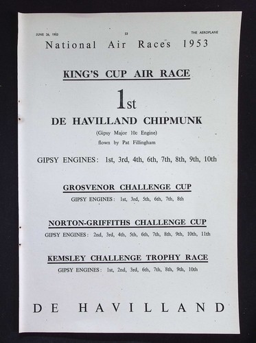 Original 1953 advert - 1953,