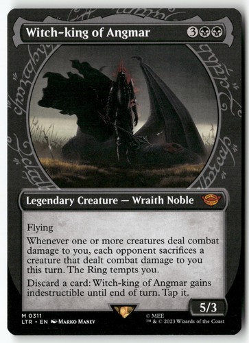 Mtg witch king - mtg, angmar
