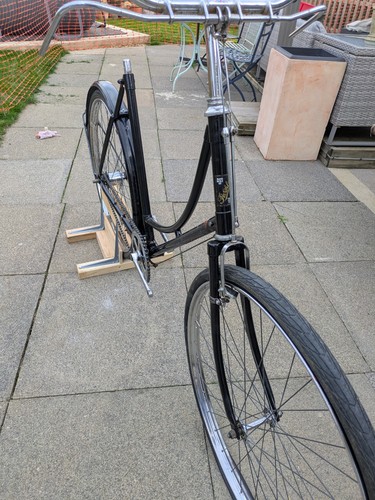 Vintage retro bicycle - retro,