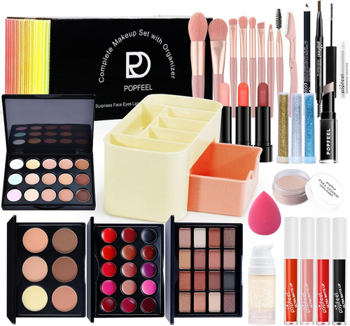 Makeup kit for women full - women:,