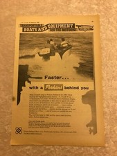 PERKINS OUTBOARD 1960 BOATS POSTER ADVERT READY TO FRAME A4 SIZE FILE S