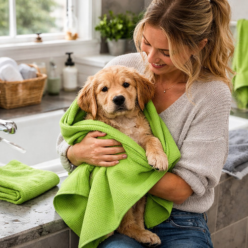 Microfibre pet drying - xl,