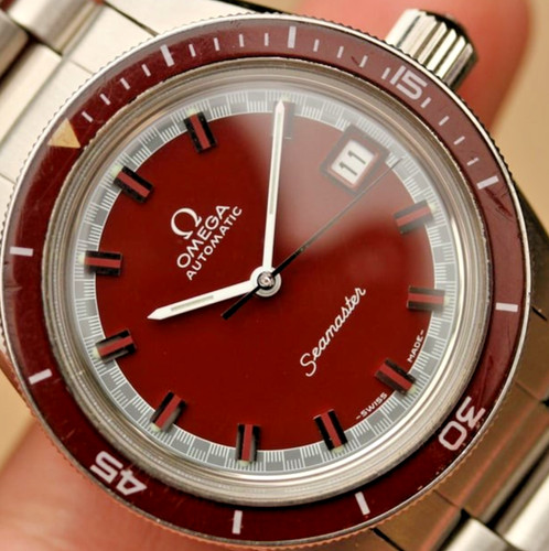 Omega seamaster 166 062 red - seamaster, 166.062