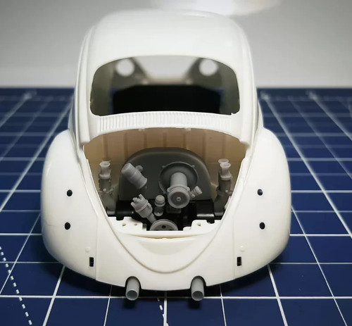 Resin printed volkswagen - resin, 3d