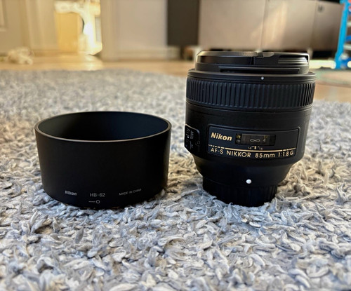Nikon nikkor 85mm 1 - nikkor, f/1.8g