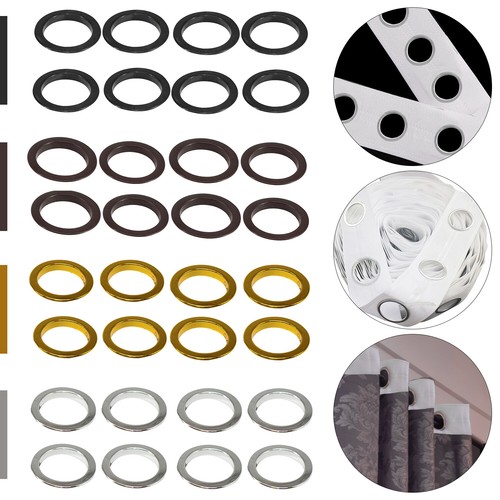 Curtain eyelet tape - curtain, rings