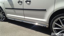 Side Bars + Amber LEDs For LDV Maxus V80 SWB Van Stainless Tubes Van Accessories