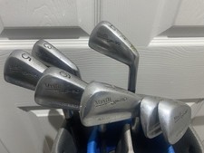 Maxfli DP-30 Australian Blade Iron Set 3-9 Iron R400 Steel Shaft Lamkin Z5 Grips