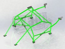 BMW E30 E36 E46 roll cage V2 FIA approved for drifting and rally racing CYBUL