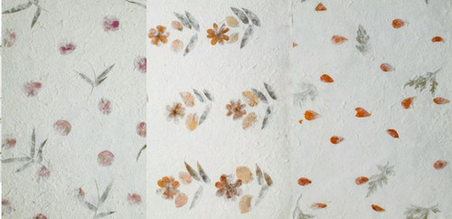 Handmade floral mulberry - floral,