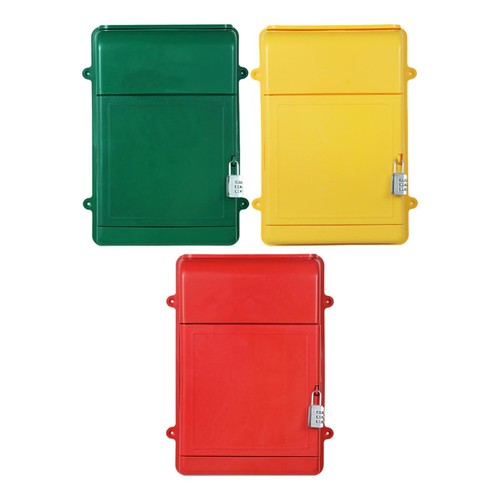 Wall hanging mailbox post - wall, box