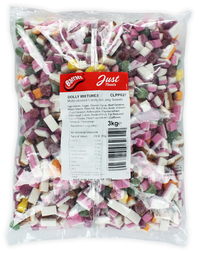 Barratt dolly mixtures 3kg - mixtures,