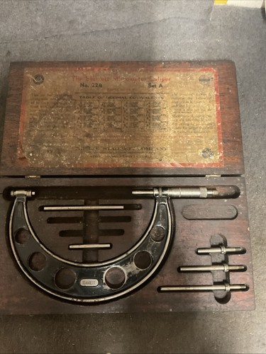 Vintage starrett micrometer - vintage,