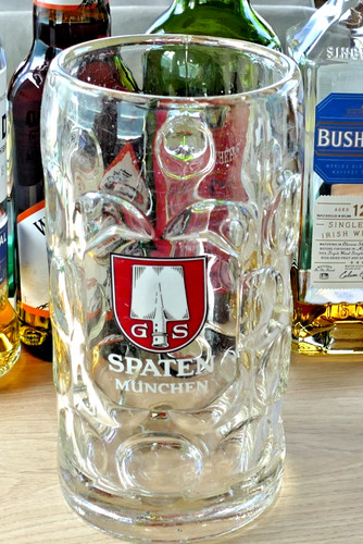 Litre german glass beer - litre,