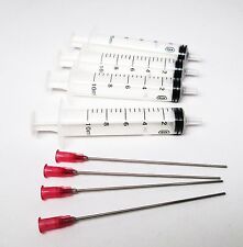 4 off 10ml set Syringe & Blunt needle for Refilling Refill ink Cart Sublimation