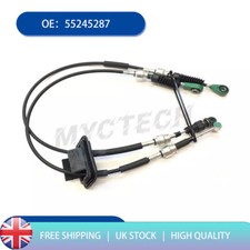 55245287 Gear Selector Shift Linkage Cables Manual Trans For Fiat 500 2007-2020