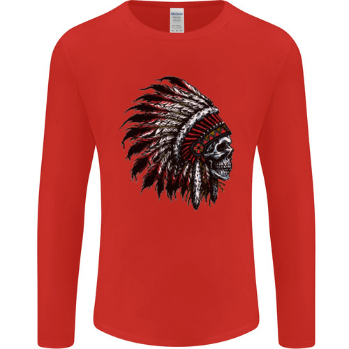 Indian skull headdress biker - skull,