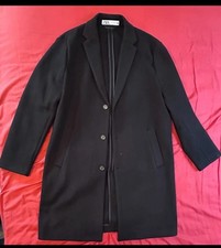 Zara Men’s Black Comfort Coat - Size XL - Without Tags, Like New