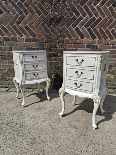Pair french bedside - pair,
