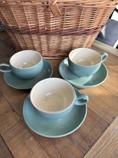 Denby Manor Green 3 x Cups &