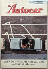 Autocar Magazine, 19-05-1961; Ford Consul Classic, Taunus 17M Road Test, Herald