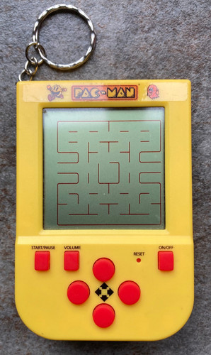 Pac man mini handheld - handheld, keyring