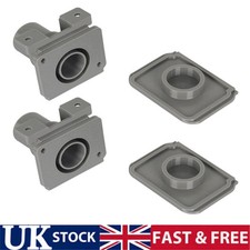 2 x 28mm Caravan Waste Water Outlet Socket Compatible with 28mm Convolute Hose