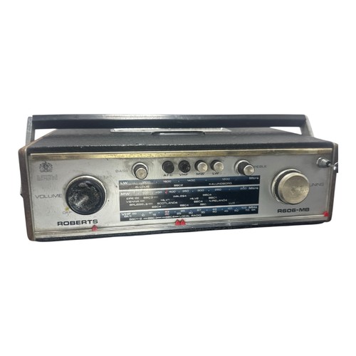 Roberts r606 vintage radio - roberts, r606-mb