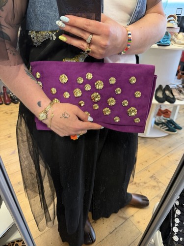Mulberry ava clutch - –, orchid