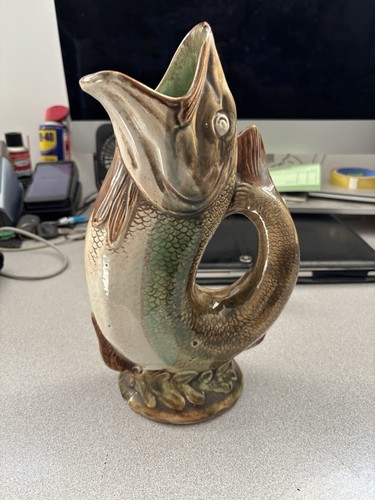 Gurgle fish jug vintage - fish,