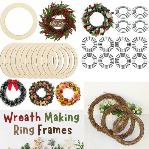 Metal wreath ring - ring, frame