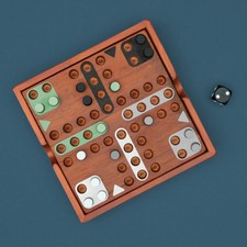 Deluxe Wooden Ludo Board Game