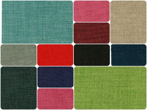 Plain soft linen look - plain, fabric
