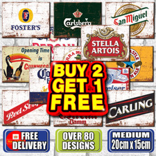 Retro Metal Signs Shed Bar Pub