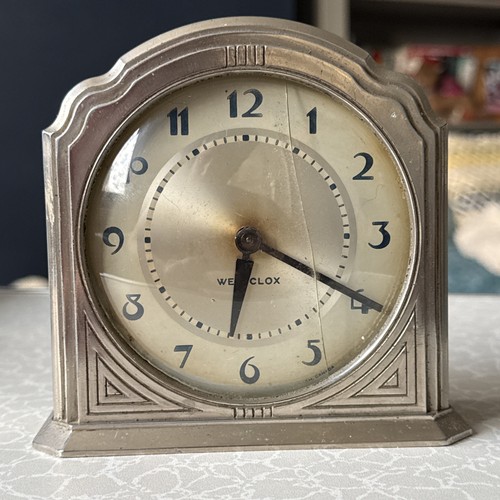 Vintage westclox metal - vintage,