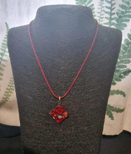 Genuine murano glass red - genuine,