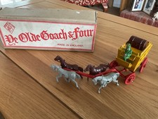 Vintage metal Stagecoach and